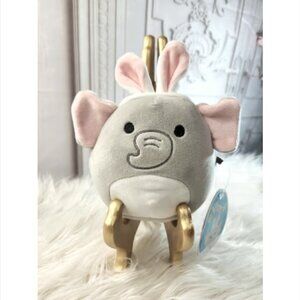 Easter Squishmallow CHERISH 4.5" Elephant w/ Bunny Ears NWT 2022 Plush